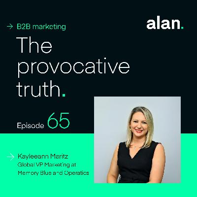 Shaping commercial strategy with Kayleeann Maritz, Global VP Marketing at Memory Blue and Operatics
