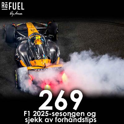 #269 - F1 2025-sesongen og sjekk av forhåndstips