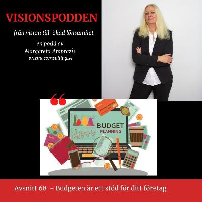 Avsnitt 68 - Budget är ett stöd Avsnitt 68 - Budget är ett stöd