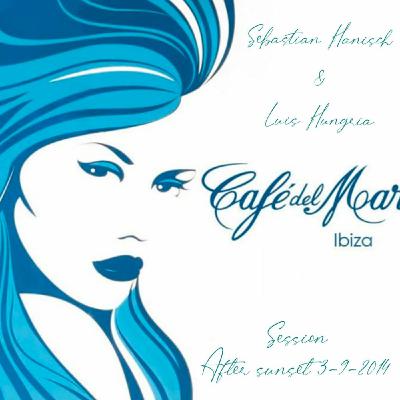 Sebastian Hanisch & Luis Hungria @ Café del Mar (Ibiza) After sunset 3-9-2014