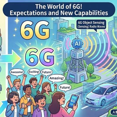 As 6G Takes Shape: 6Gが具体化に As 6G Takes Shape: 6Gが具体化に