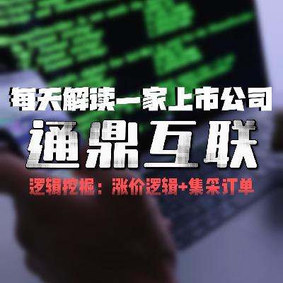 每天解读一家上市公司：通鼎互联