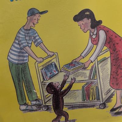 Curious George Visits the Library