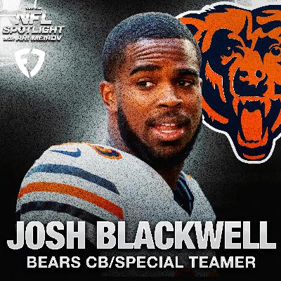 Bears Josh Blackwell: Blocking Raiders FG, Ben Johnson’s Passion, Why Chicago Fans Are Amazing