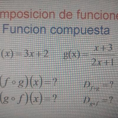 Composición de funciones