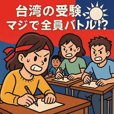 69.【日本語&台湾華語会話】台湾大出身ゲストに聞く!台湾の大学受験は全国バトルロワイヤル!?日本との違いがすごい!ゲスト:うーさん/台大畢業的來賓登場!台灣的大學入學考試根本是全國大亂鬥!?和日本的差別超大! 來賓:吳さん 69.【日本語&台湾華語会話】台湾大出身ゲストに聞く!台湾の大学受験は全国バトルロワイヤル!?日本との違いがすごい!ゲスト:うーさん/台大畢業的來賓登場!台灣的大學入學考試根本是全國大亂鬥!?和日本的差別超大! 來賓:吳さん