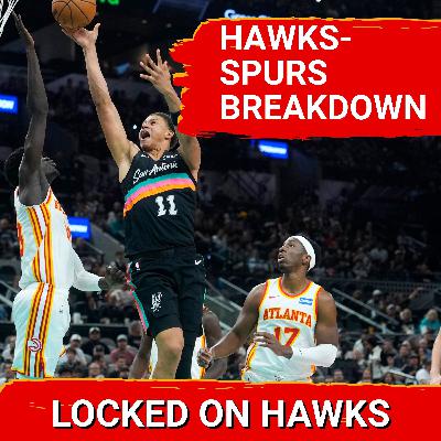 Hawks obliterated at home by Spurs for 6th loss in 8 games
