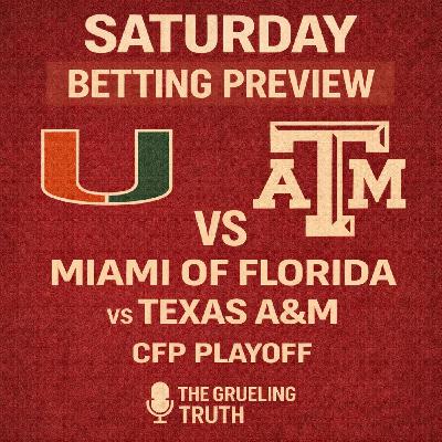 College Locks and Longshots: CFP Miami vs Texas A@M, Preview and Prediction