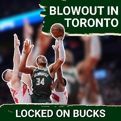 Milwaukee Bucks get destroyed by Raptors in 28-point blowout loss | Brutal upcoming stretch of games