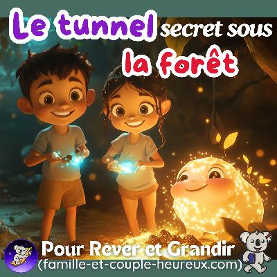 Le tunnel secret sous la forêt 🌳 | Histoire pour dormir interactive et apaisante | Histoire du soir
