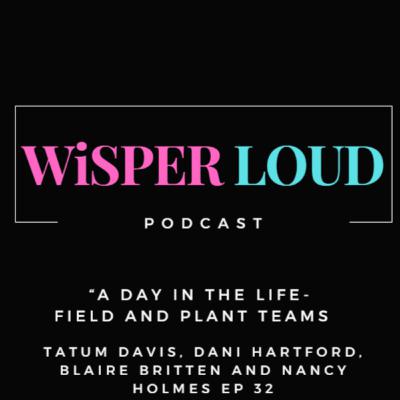 A Day in the Life- Field and Plant Teams