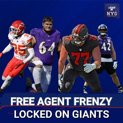POWER MOVES: Which Free Agents Are Realistic for New York Giants?