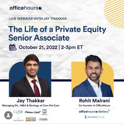 Webinar with Jay Thakkar