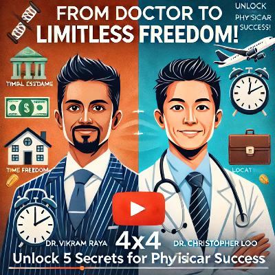 #1118 - From Cardiologist to Financial Freedom: Dr. Vikram Raya, MD on Achieving Limitless Success