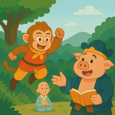 EP19 悟空收八戒｜唐僧得到寶貴經書