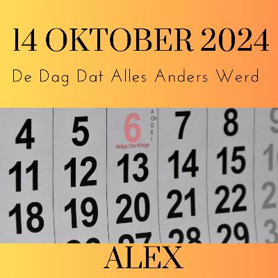 14 oktober 2024, De Dag Dat Alex zijn studio inpakte. 14 oktober 2024, De Dag Dat Alex zijn studio inpakte.
