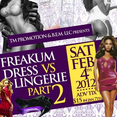 FREAKUM DRESS VS LINGERIE PROMO CD FINAL FREAKUM DRESS VS LINGERIE PROMO CD FINAL