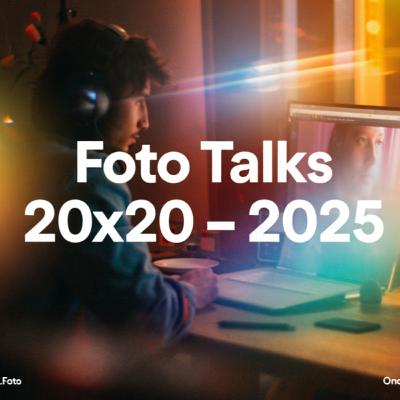 Foto Talks 20x20 (2025) - Onde ideias e imagens se encontram