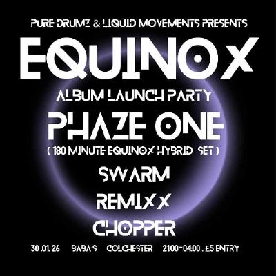 Phaze One @ Equinox album launch 30.01.26