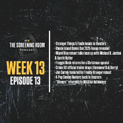 The Screening Room Podcast WEEK 13 | Rhode Island Comic Con Panel Announcements, Miami Vice Reboot, Jim Carrey Freddy Rumor & Box Office Talk The Screening Room Podcast WEEK 13 | Rhode Island Comic Con Panel Announcements, Miami Vice Reboot, Jim Carrey Freddy Rumor & Box Office Talk