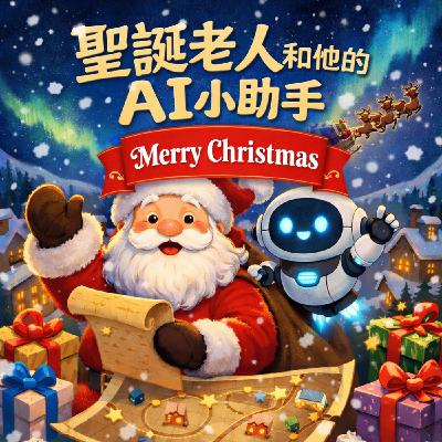 《今年，聖誕老人請來了 AI 小助手》｜晚安故事時間