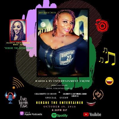 Special Guest Celebrity Headline Comedian-Singer-Host-Model "HerShe The Entertainer"