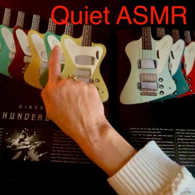 Whispered ASMR | Flipping Through a Bass Guitar Book | Shiny Page Sounds for Sleep & Relaxation