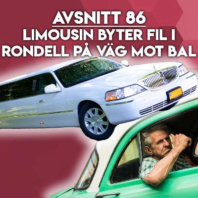 #86 - Limousin byter fil i rondell på väg mot bal