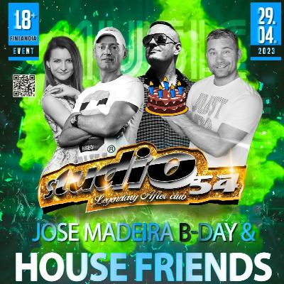 Jose Madeira b2b Funspeed  Live @ House Friends B-Day, Studio 54 Prague 29-04-2023 Jose Madeira b2b Funspeed  Live @ House Friends B-Day, Studio 54 Prague 29-04-2023