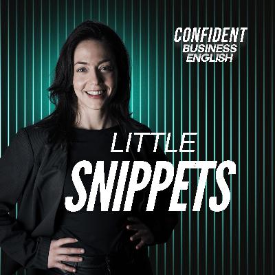 310. Your Business English Prescription: Little Snippet #20