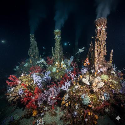 〈EP.160｜深海裡的熱水澡與怪獸：海底火山和不靠陽光活著的生物！〉