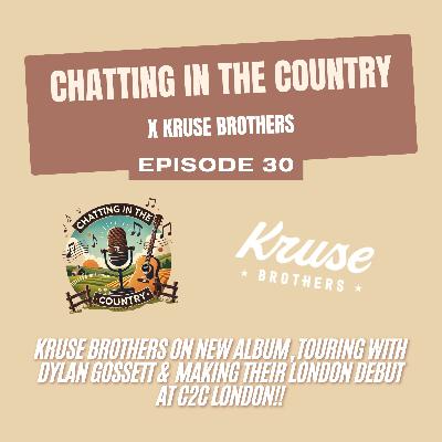 Kruse Brothers on Their New Album, Touring with Dylan Gossett & Making Their London Debut at C2C! Kruse Brothers on Their New Album, Touring with Dylan Gossett & Making Their London Debut at C2C!