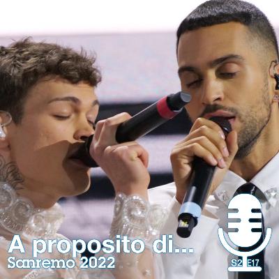 Un commento su Sanremo 2022!