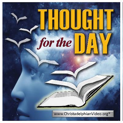 (Audio only) Thought for August 24th ' What are you doing here_' 1 Kings 19