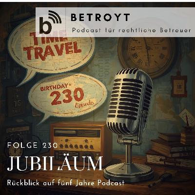 Folge 230 Jubiläum - Rückblick auf fünf Jahre Podcast