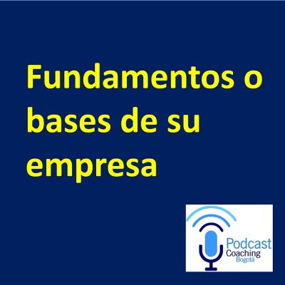 Los fundamentos o bases en que funciona su empresa