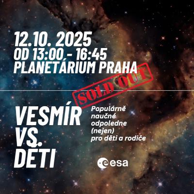 Pozvánka na setkání v planetáriu Praha (vyprodáno)*