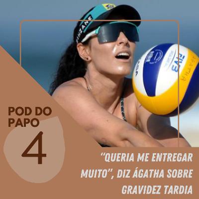 “Queria me entregar muito”, diz Ágatha sobre gravidez tardia