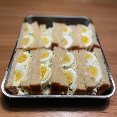 #189 Paassalade, Tamago Sando en Scone #189 Paassalade, Tamago Sando en Scone