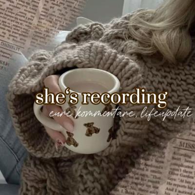 ep. 32 ⊹ she's recording ୨ৎ laberformat, eure kommentare, lifeupdate ☕