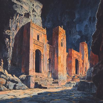 Sleep Story (no ads) with "The Meditative Walk Through the Rock-Cut Churches of Lalibela, Ethiopia" - Slumber Stories: Ep. 107