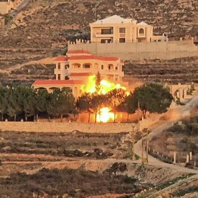 Another devastating Israeli strike on Lebanon captured on video