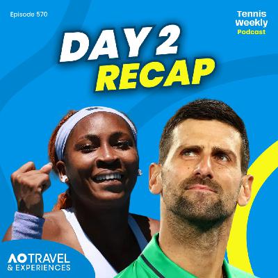Australian Open Day 2 - Djokovic hits 100 wins as Gauff makes strong start!