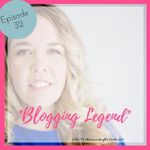 Ep. 32 - Blogging Legend w/-Angela Henderson