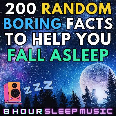 😴 200 Random Boring Facts to Help You Fall Asleep | Relaxing Facts with Nature Sounds, Thunder, & Sleep Music 💤
