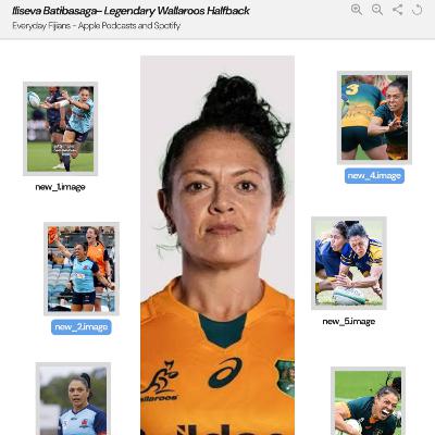 Iliseva Batibasaga- Legendary Wallaroos Halfback Iliseva Batibasaga- Legendary Wallaroos Halfback