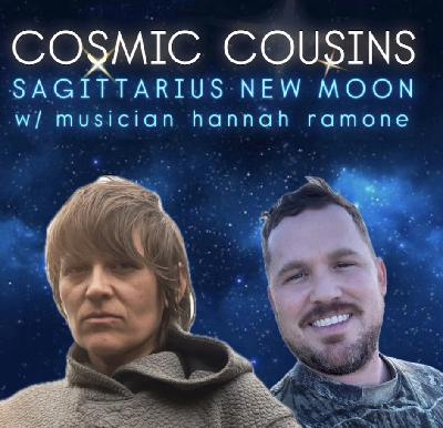 Galactic Center & the Sagittarius New Moon – Steven Spielberg’s Chart – Conversation w/ musician Hannah Ramone