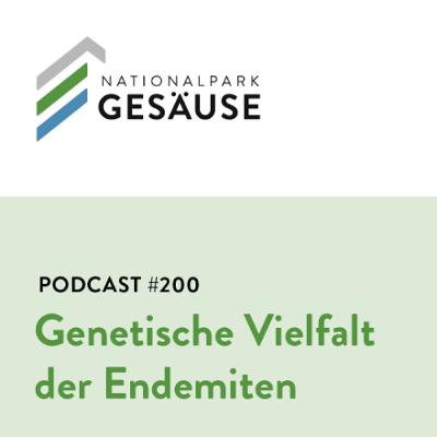 Podcast #200 Die genetische Vielfalt der Endemiten im Gesäuse