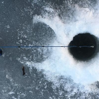 Ice fishing prep