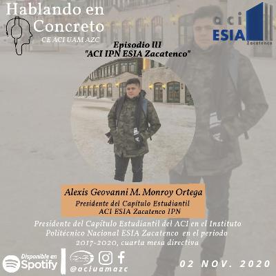 Alexis Geovanni M. Monroy Ortega - ACI IPN ESIA Zacatenco